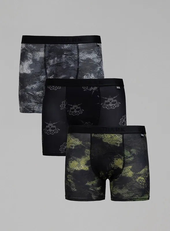 SHADOW BOXER ACTIVE 3PK - Underwear