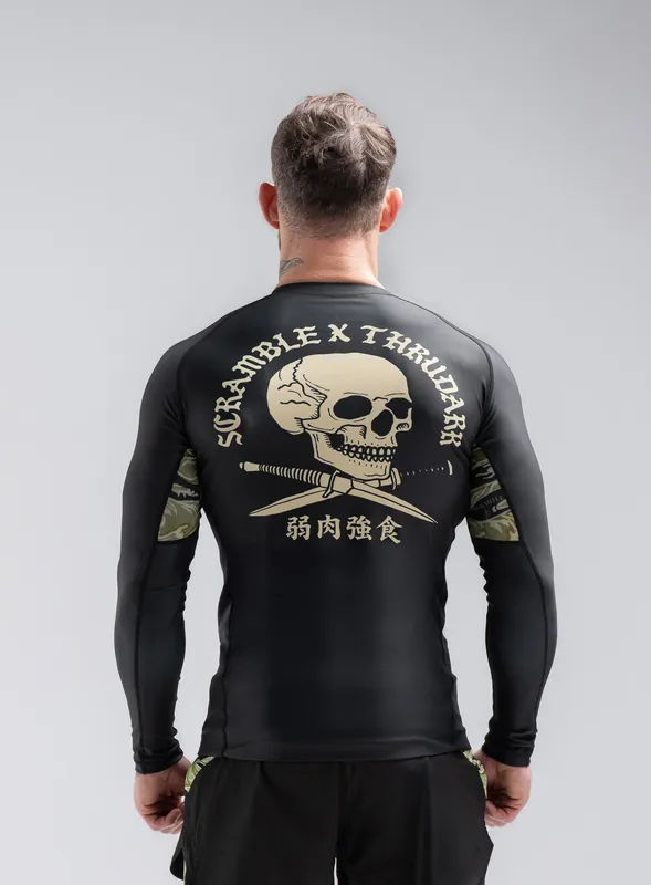 THRUDARK X SCRAMBLE LONG SLEEVE RASH GUARD
