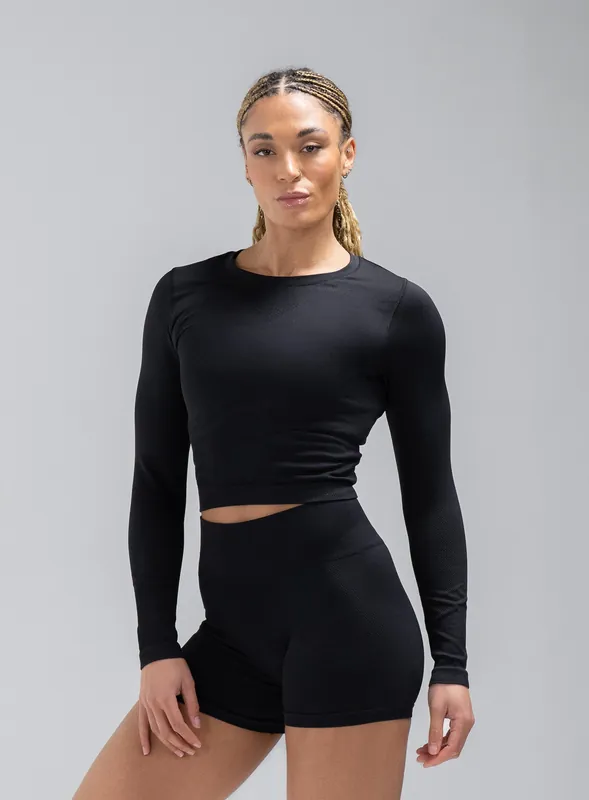 FORCE SEAMLESS LONG SLEEVE TOP - Force Women