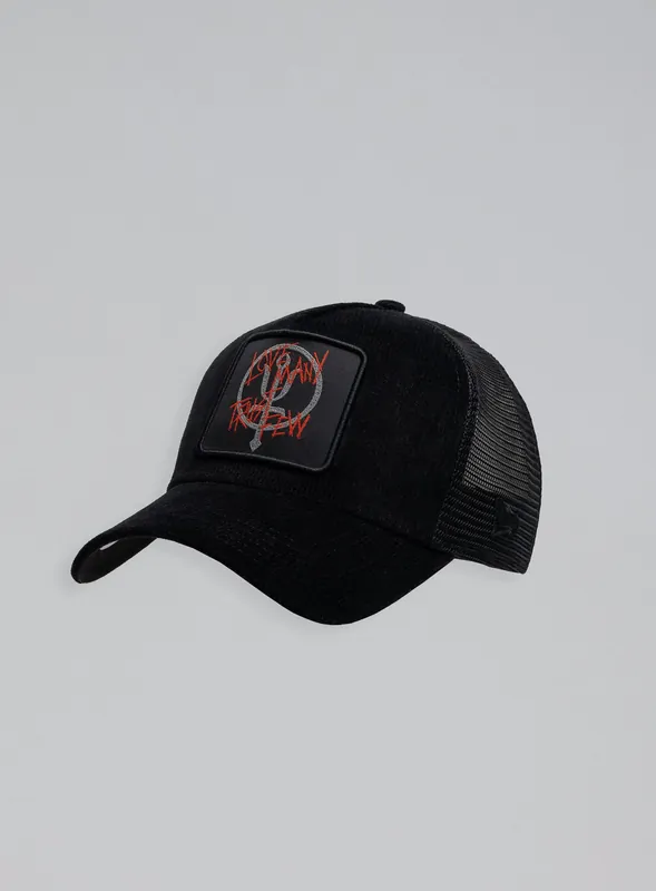 NEW ERA 9FORTY CORD TRUCKER LOVE MANY TRUST FEW
