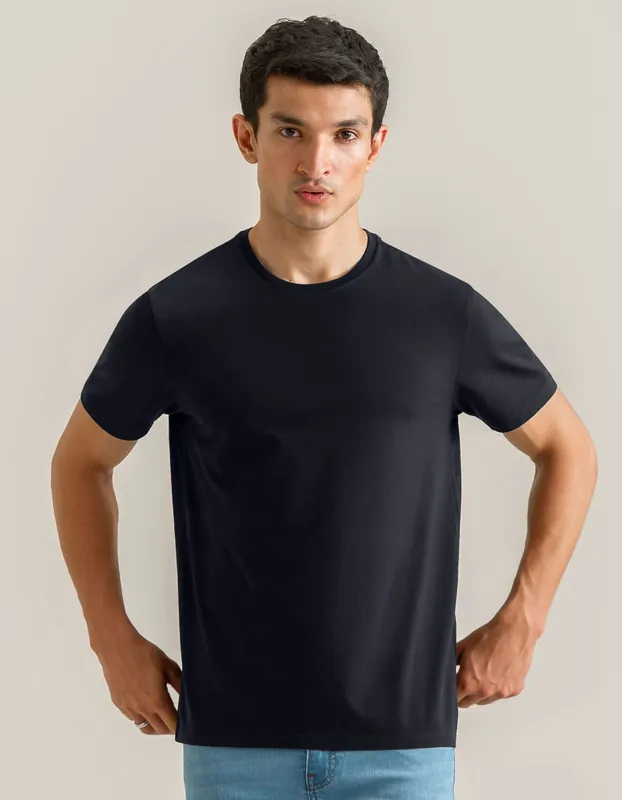 Black Premium Cotton Men’s Tee - Brian Oak