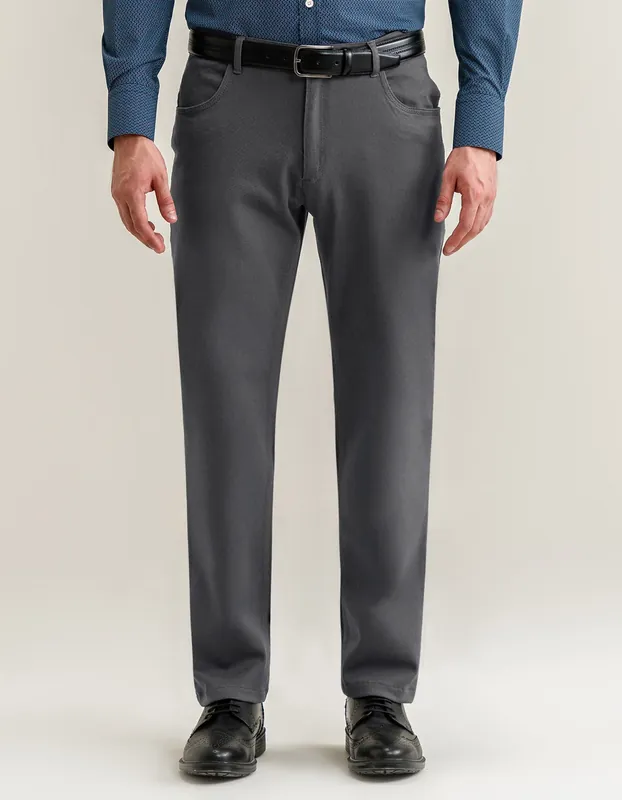 Grey Smart Fit Colour Denim - Brian Oak