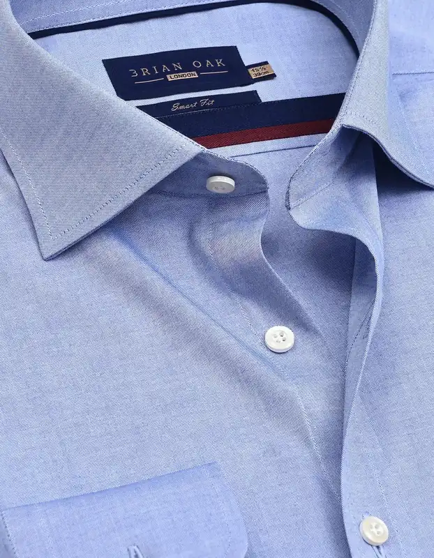 Light Blue Oxford Dress Shirt - Brian Oak