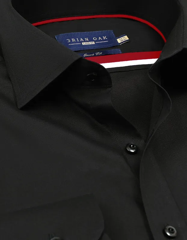 Black Oxford Dress Shirt - Brian Oak