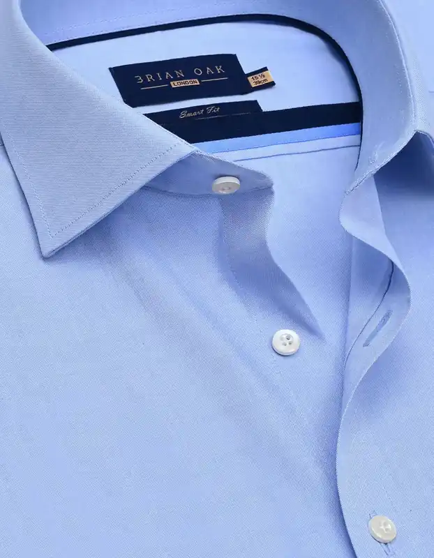 Sky Blue Oxford Shirt - Brian Oak
