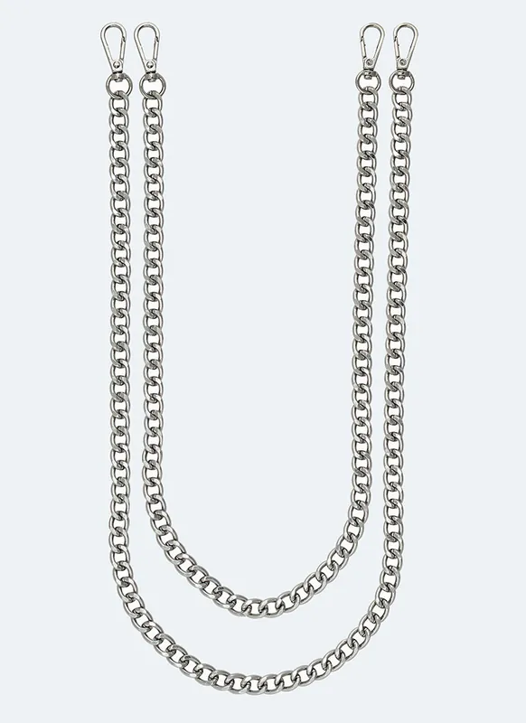 Cuban Double Trouser Chain - N V L T Y