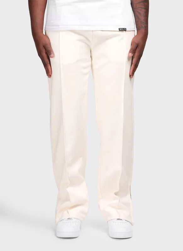 Twill Pleat Pants - Ivory