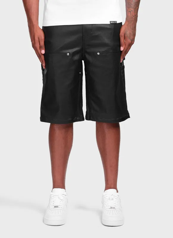 Vintage Carpenter Wax Shorts - Black