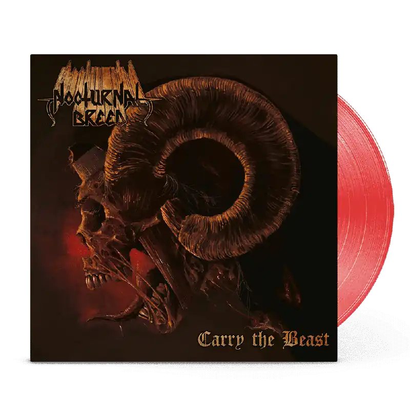 Nocturnal Breed - Carry the Beast - Ltd LP (Transparent Red)