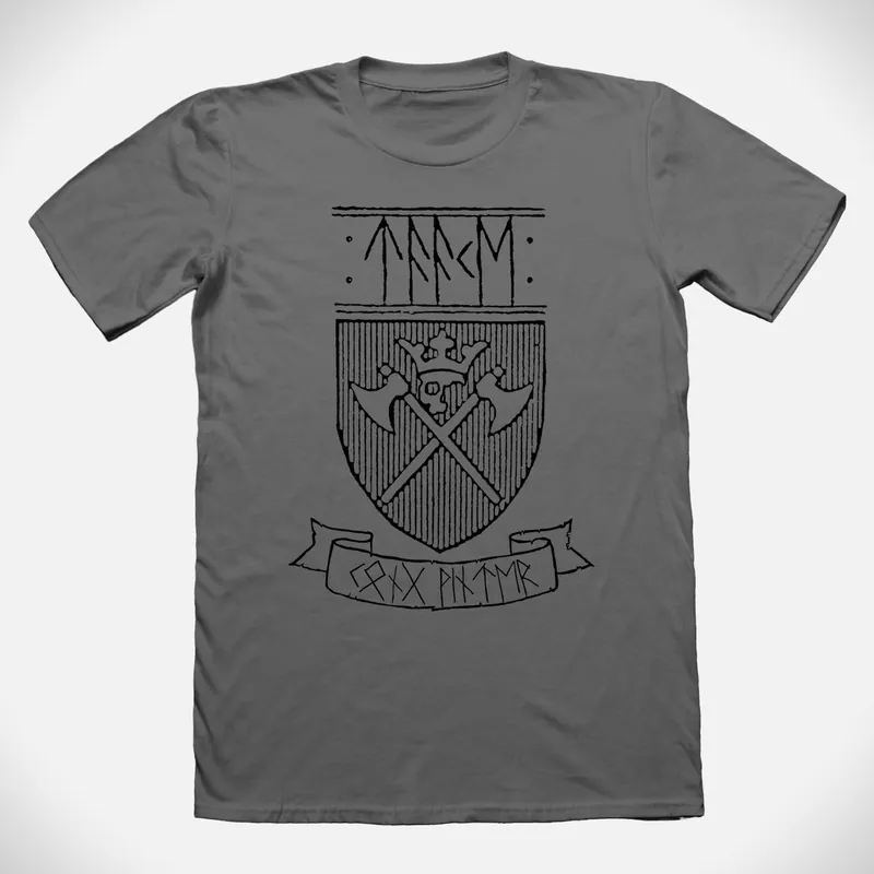 Taake - Shield T-shirt Gray (Kong Vinter Edition)
