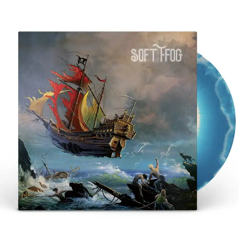 Soft Ffog - Focus - Ltd LP (Blue/White Swirl)