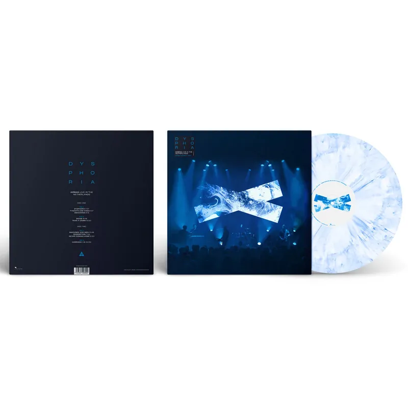Airbag - Dysphoria (Live in the Netherlands) - Ltd 2LP (white/blue)