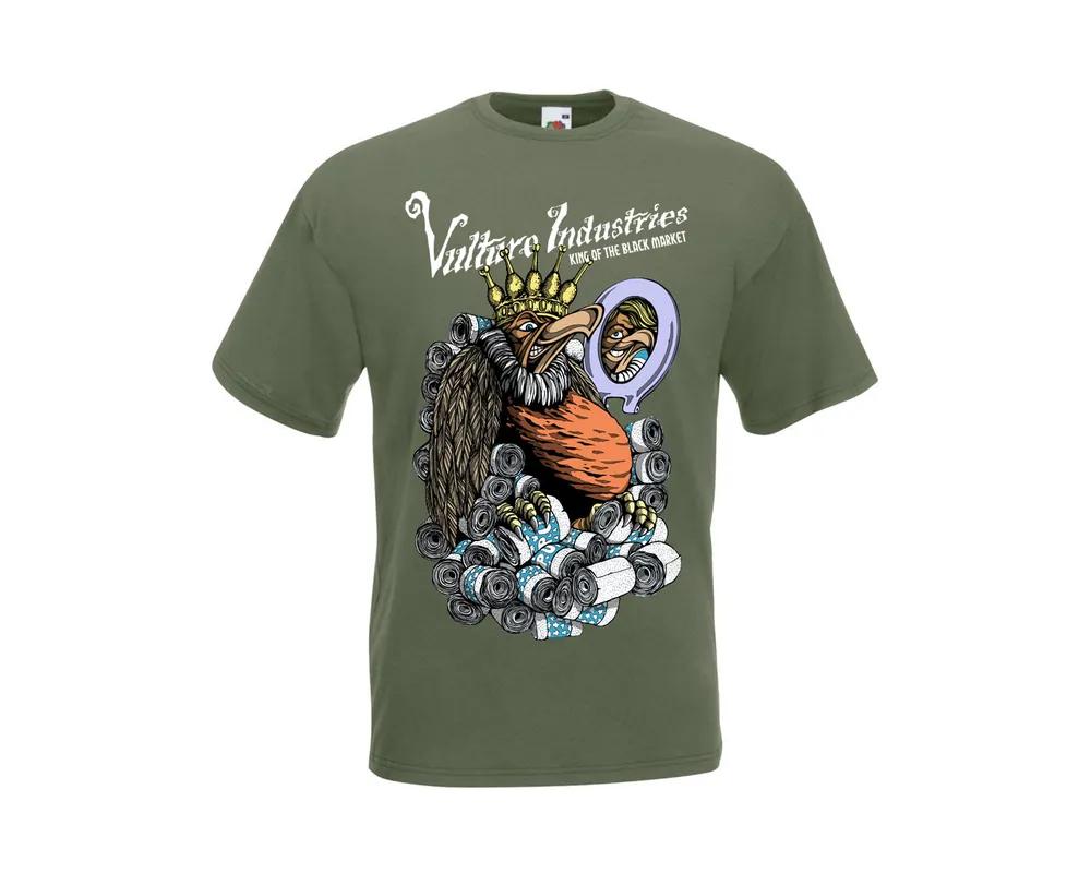 Vulture Industries - King of the black market T-shirt