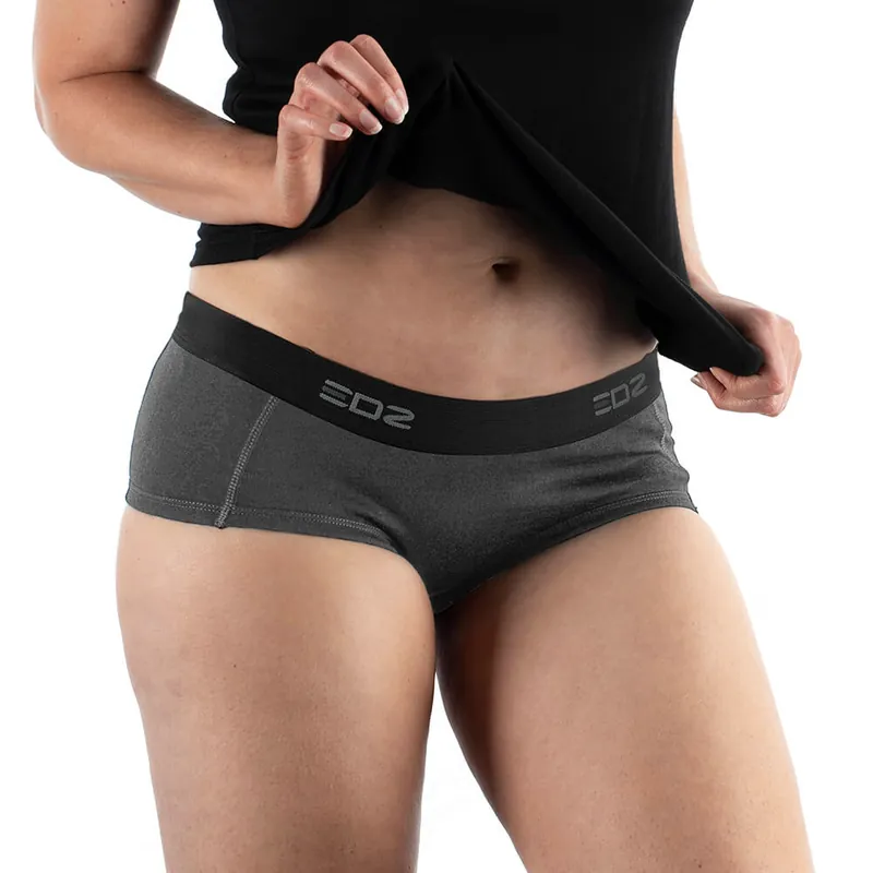 Women’s Merino Wool Hipster Briefs With Boxer Waist Band - EDZ