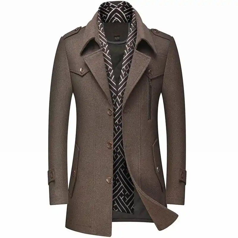 Tom Hollinger | Men's wool coat - TomHollinger