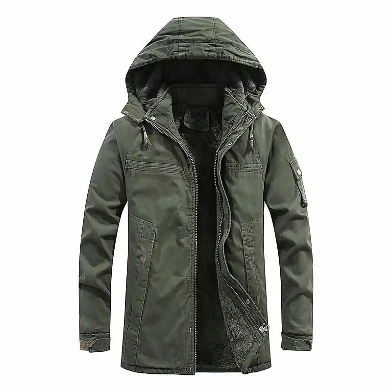 Tom Hollinger | Hood jacket with Sherpa feed - TomHollinger