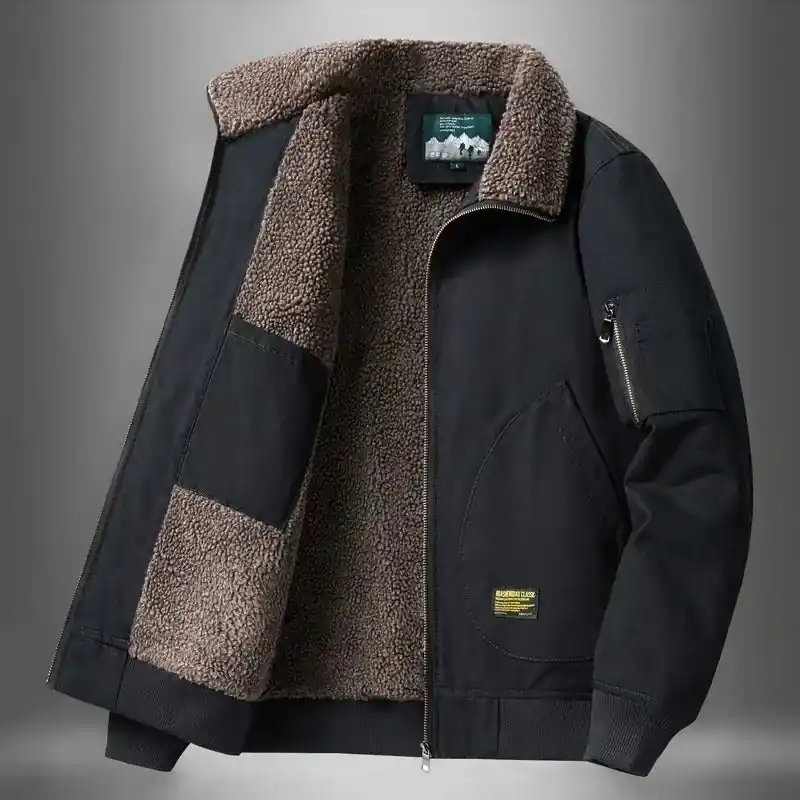 Tom Hollinger | Sherpa-line aviator jacket