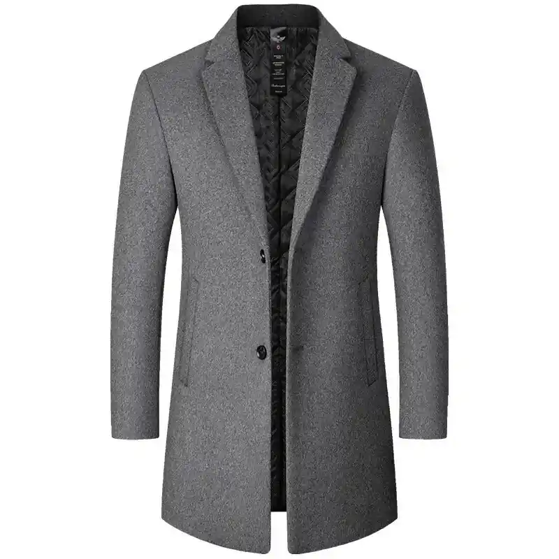 Tom Hollinger | Classic wool coat with a stipper - TomHollinger
