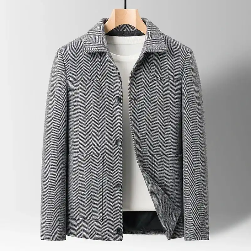 Tom Hollinger | Elegant jacket in the herringbone pattern - TomHollinger