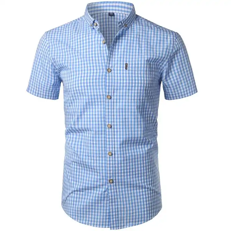 Tom Hollinger | Short-sleeved caro shirt