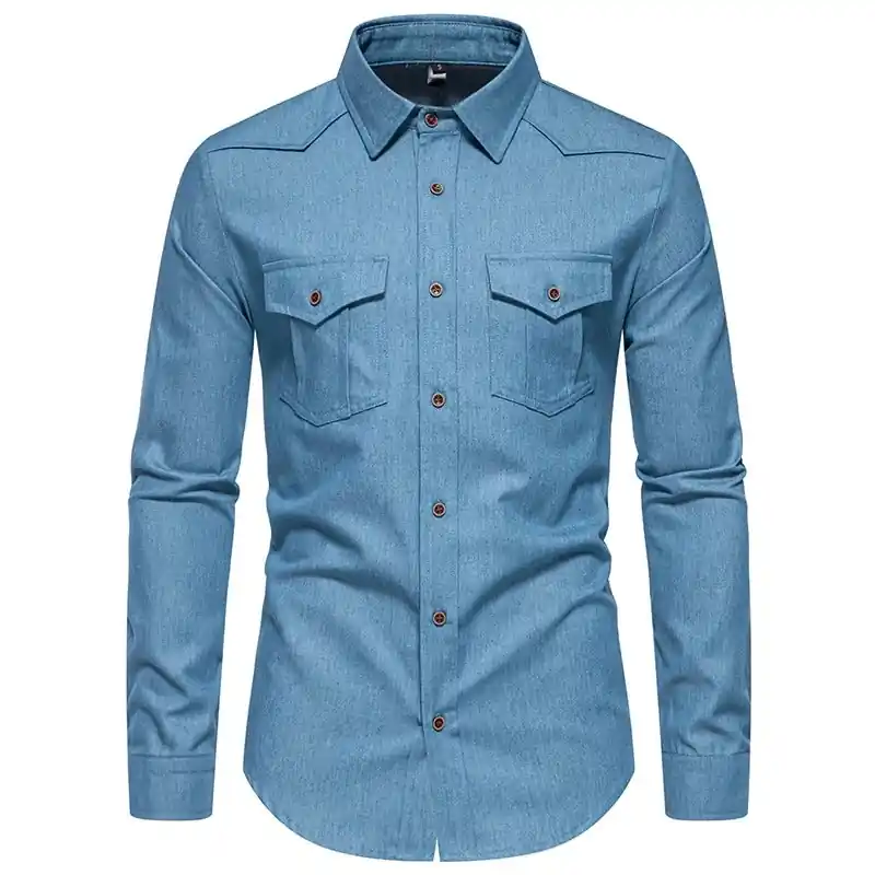 Tom Hollinger | Classic denim shirt - TomHollinger