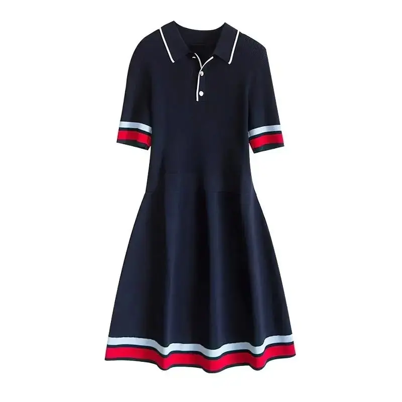 Tom Holinger | Polo dress with a half arm - TomHollinger