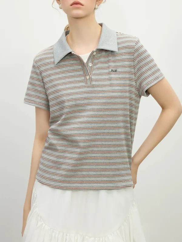 Tom Hollinger | Striped polo shirt - TomHollinger
