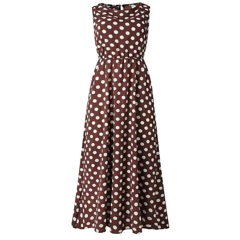 Tom Hollinger | Smart dot dress with waist - TomHollinger