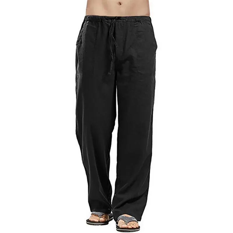 Tom Hollinger | Airy leisure trousers with tunnel procession - TomHollinger