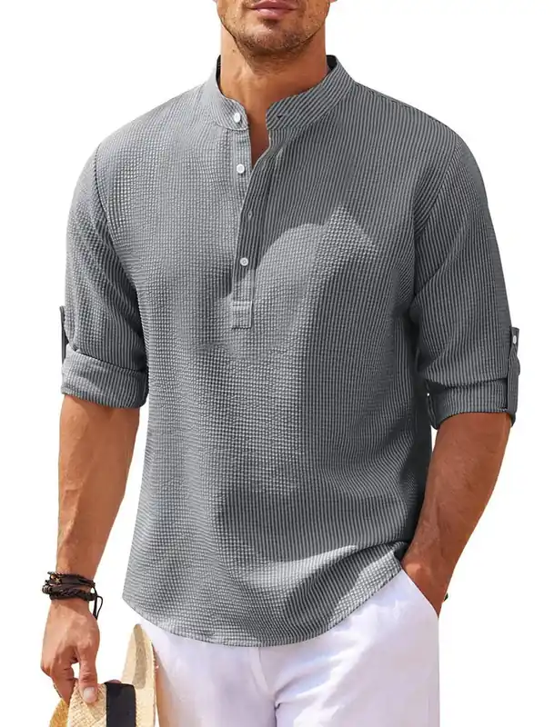 Tom Hollinger | Stylish 3/4 sleeves shirt - TomHollinger