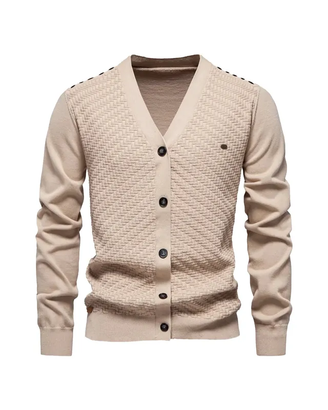 Tom Hollinger | Knitted cardigan with buttons - TomHollinger