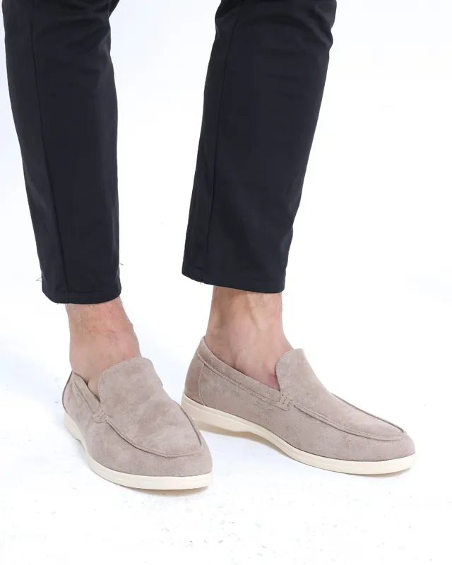 Tom Hollinger | Men's suede slipper slip-on business shoes