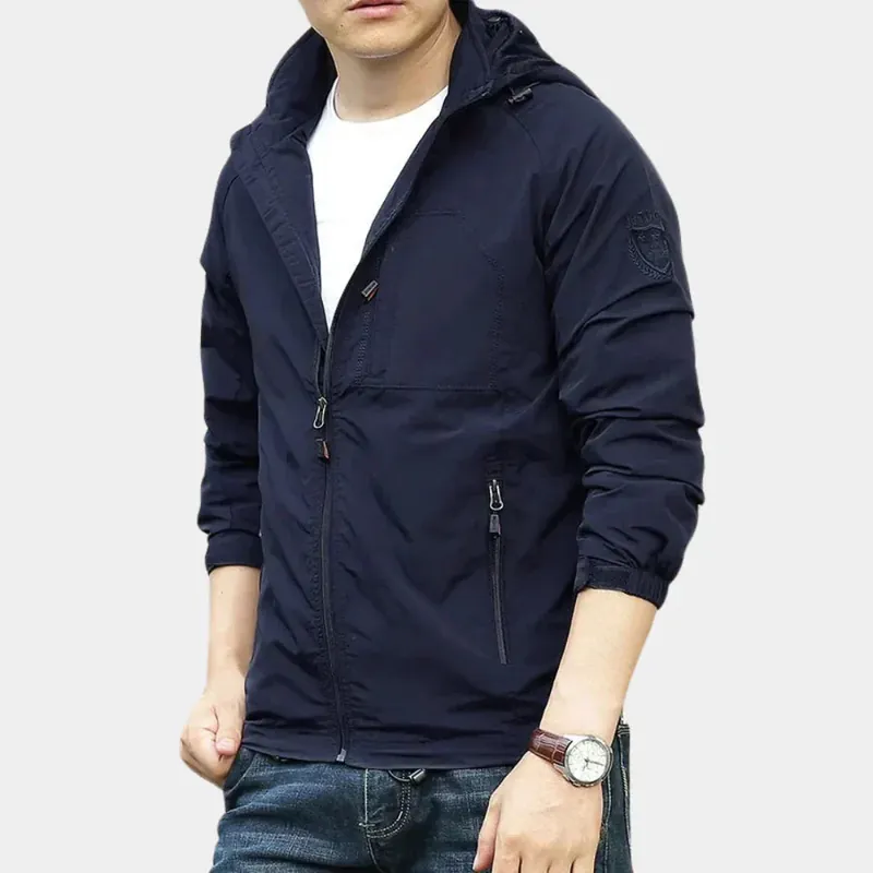 Tom Hollinger | Men's breathable light cargo jacket - TomHollinger