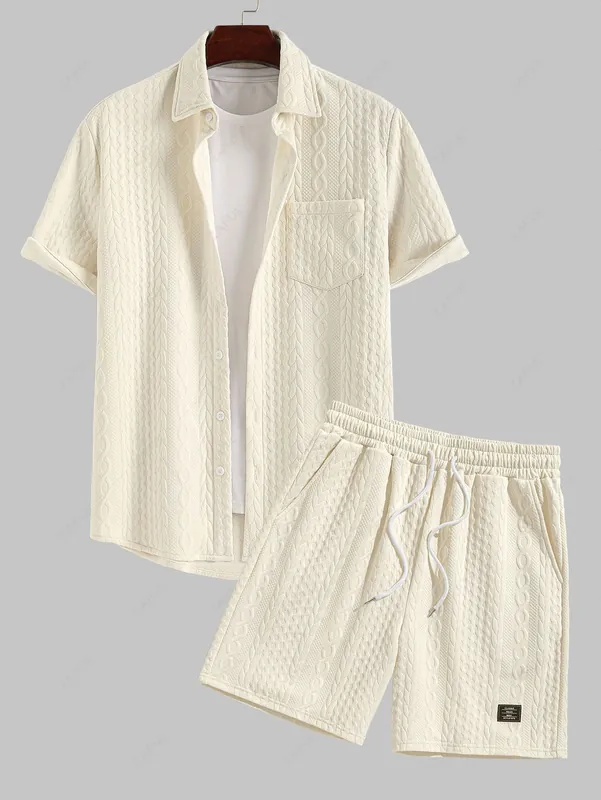 Tom Hollinger | Light summer top and shorts set for women - TomHollinger