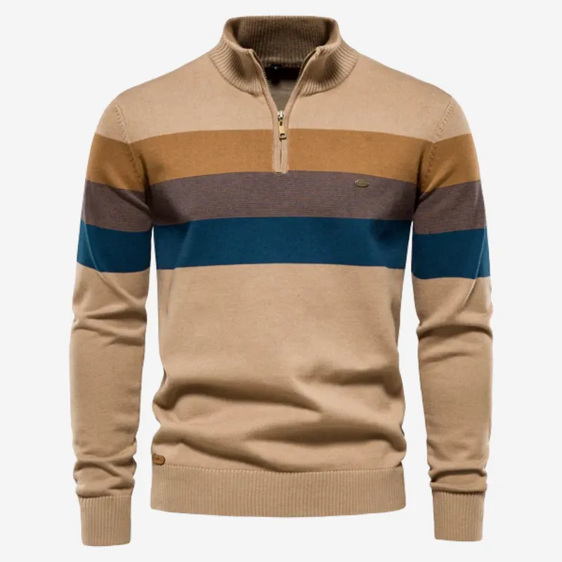 Tom Hollinger | Men's knitting sweaters with stripes - TomHollinger