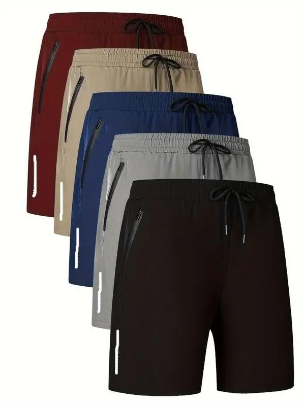 Men's casual shorts with drawstring waistband - TomHollinger