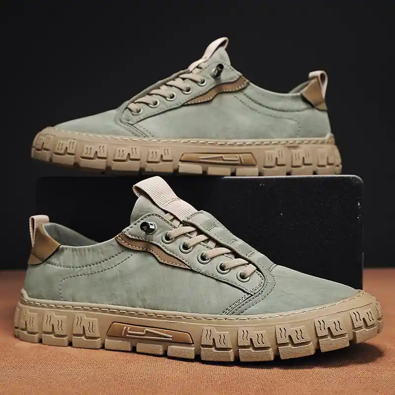 Tom Hollinger | Herren Canvas Sneaker Mit Profilsohle