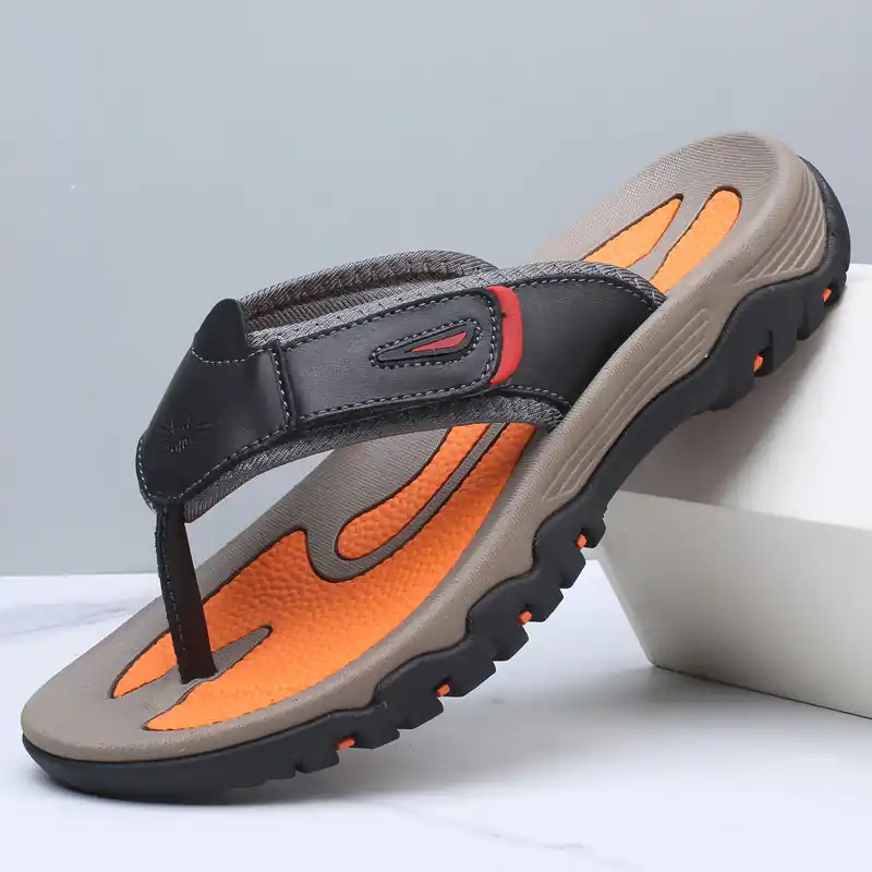 Herren Leder Ergonomische Sandalen - Tom Hollinger