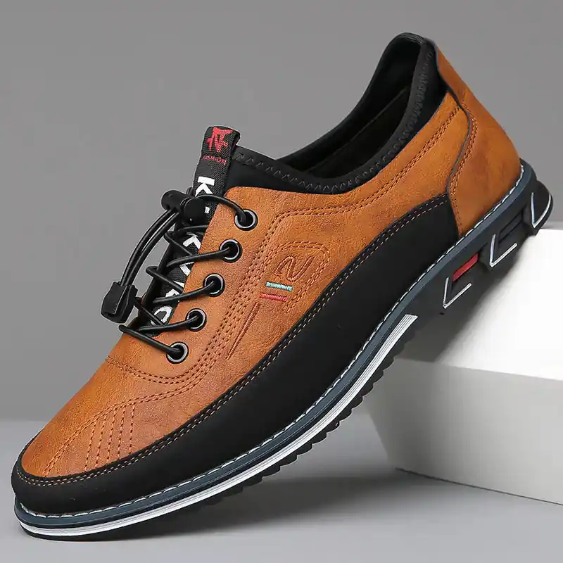 Handgefertigte Leder-Oxford-Schuhe für Herren
