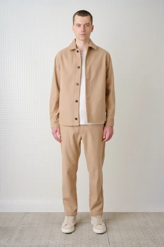 Marvin Overshirt - Camel