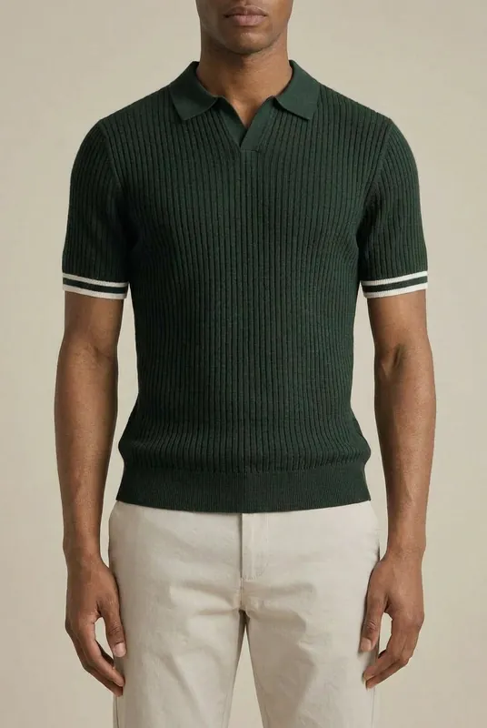 Leena Polo - Bottle Green