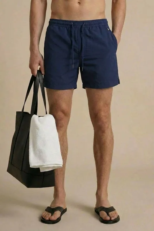 Caspian Swim Shorts - Navy