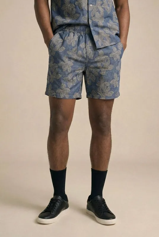 Jens Shorts Co-Ord - Chambray