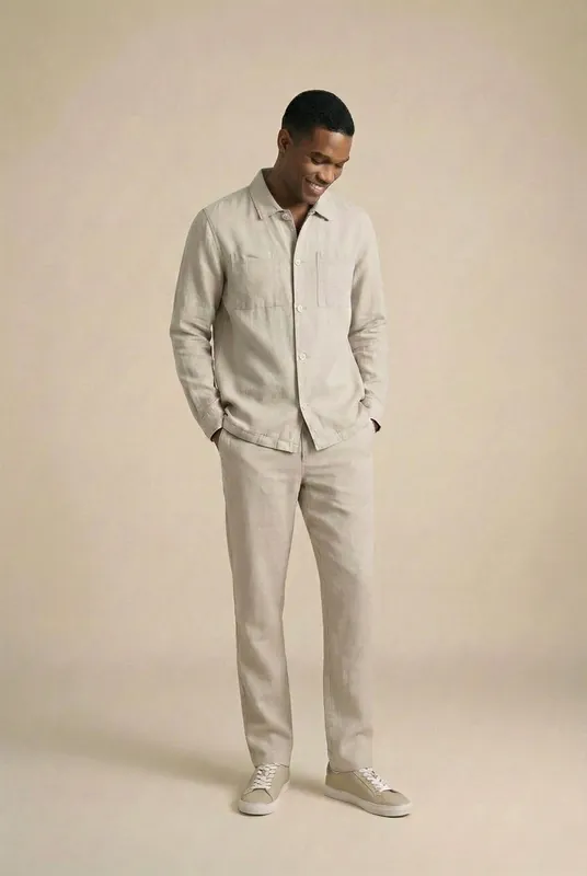 Locke Long Sleeve Shirt - Natural