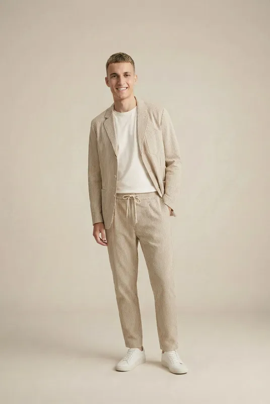 Gavle Blazer Co-Ord - Cappucino