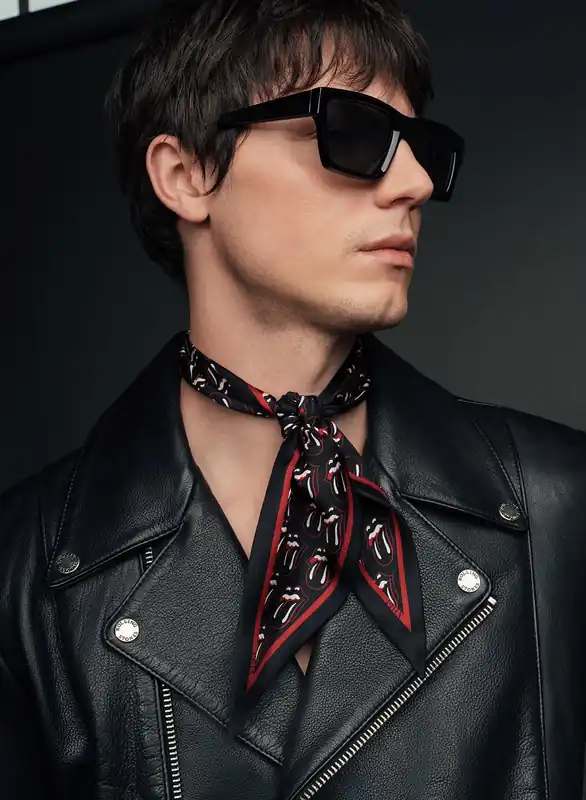 Phix X Rolling Stones Silk Neck Scarf - Accessories