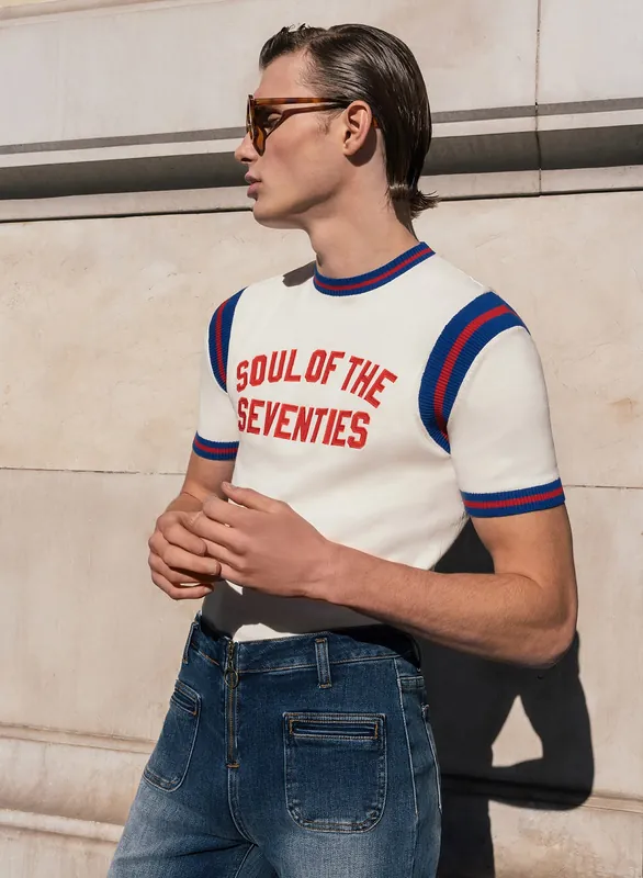 Soul Of The Seventies White Polo Shirt - Shirts
