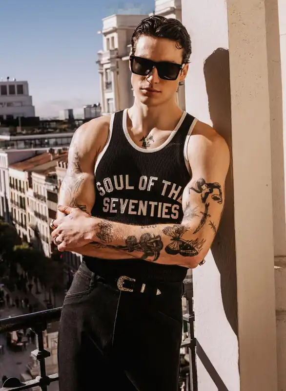 Black Soul of the Seventies Vest - Shirts