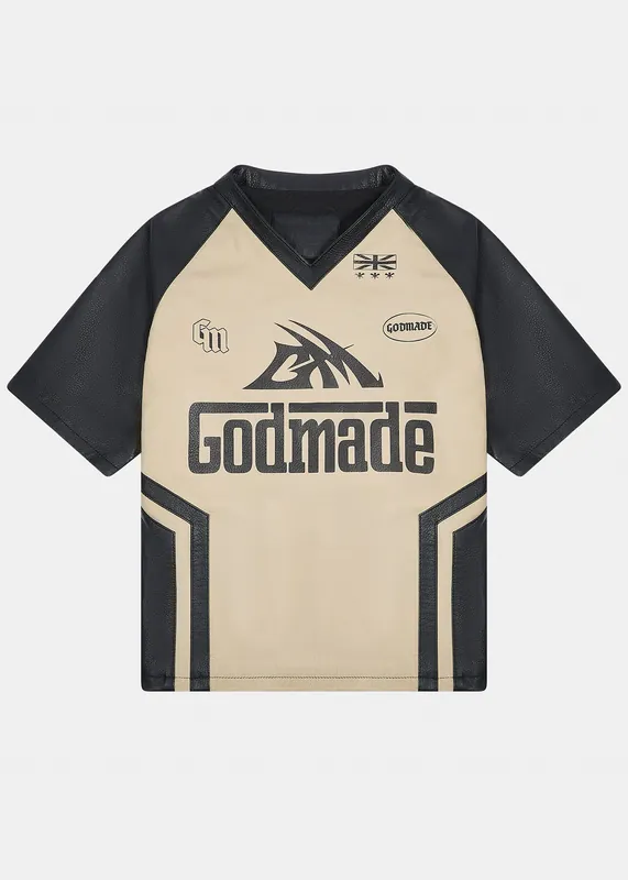 HIGHEST POWER LEATHER JERSEY - Godmade Clo