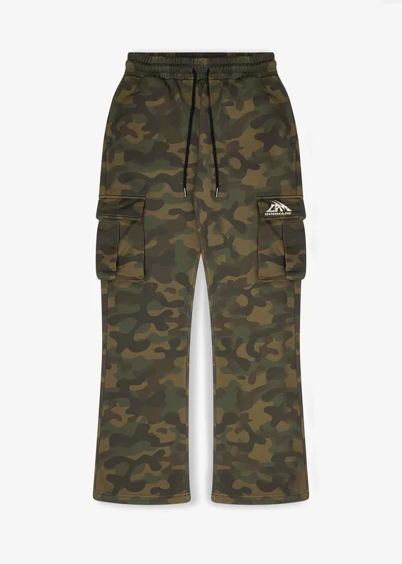 MILITARY CAMO CARGOS - PANTS